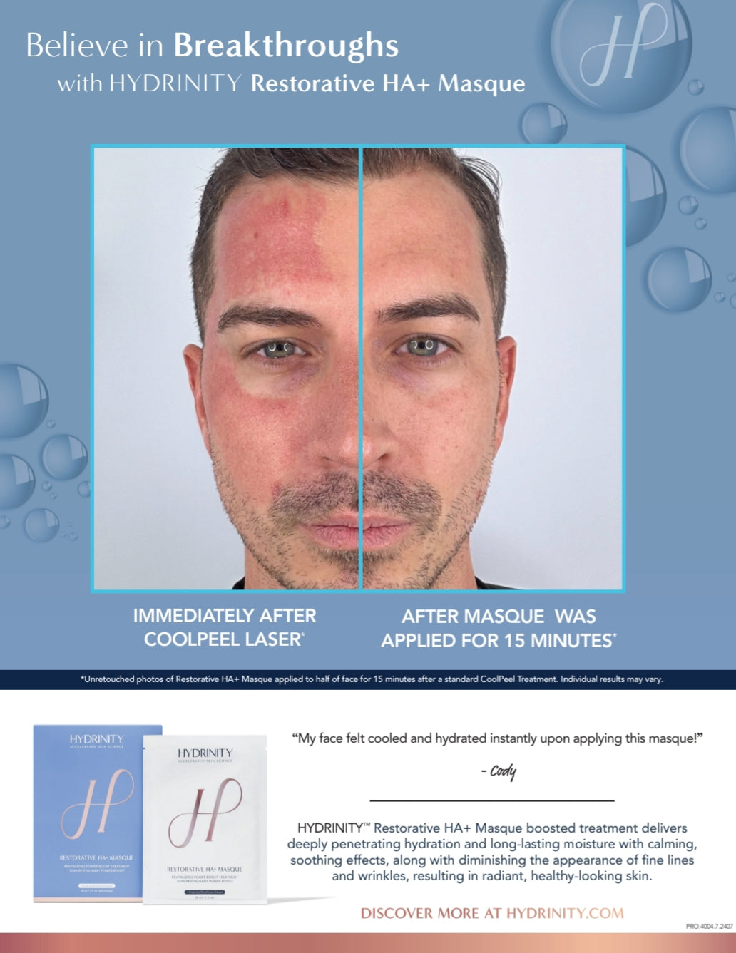 Restorative HA Serum - Leaflet