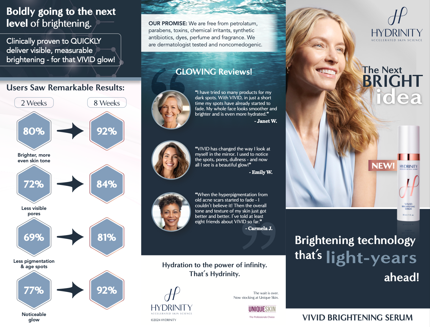 Vivid Brightening Serum - Leaflet