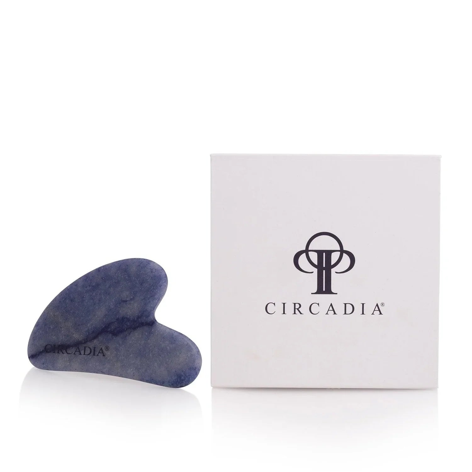 Blue Stone Gua Sha Set - with Circadia logo box